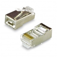 Разъем RJ45 8P8C Cat 5e под витую пару, экранированный