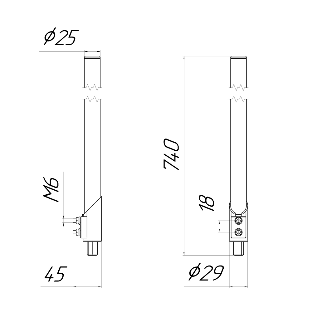 Всенаправленная (круговая) 10 дБи 4G/WiFi антенна KC10-2300/2700