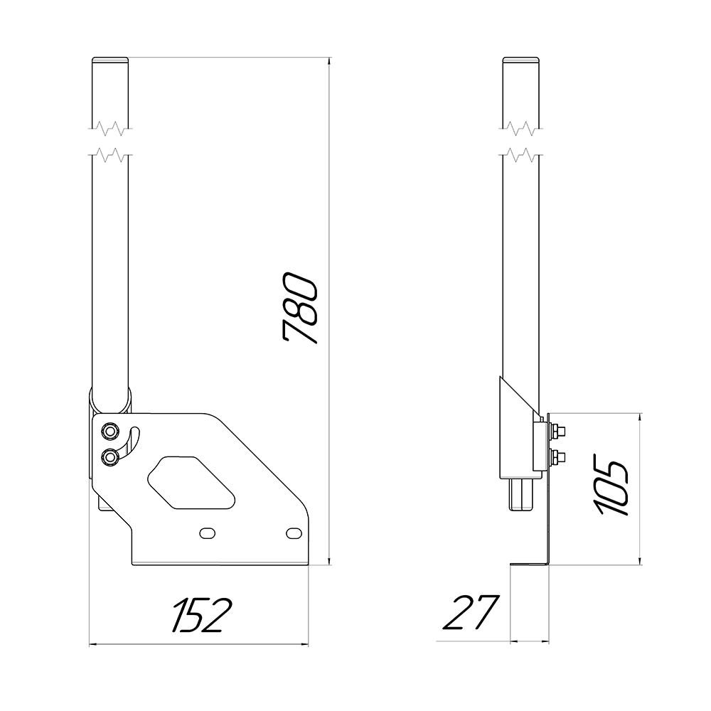 Всенаправленная (круговая) 10 дБи 4G/WiFi антенна KC10-2300/2700
