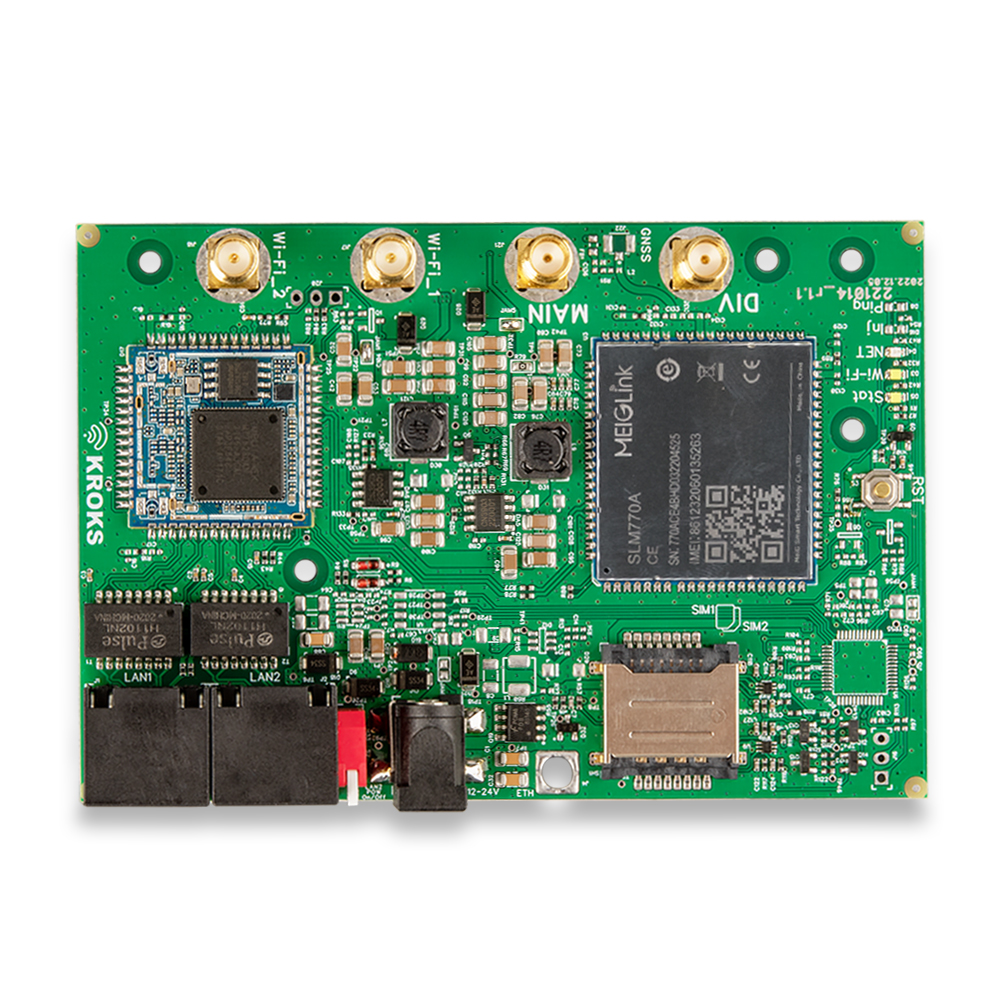 Роутер Kroks Rt-Brd m4 с модемом LTE cat.4