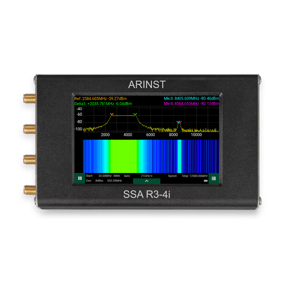 Arinst SSA R3-4i четырех портовый анализатор спектра, 24МГц - 6ГГц