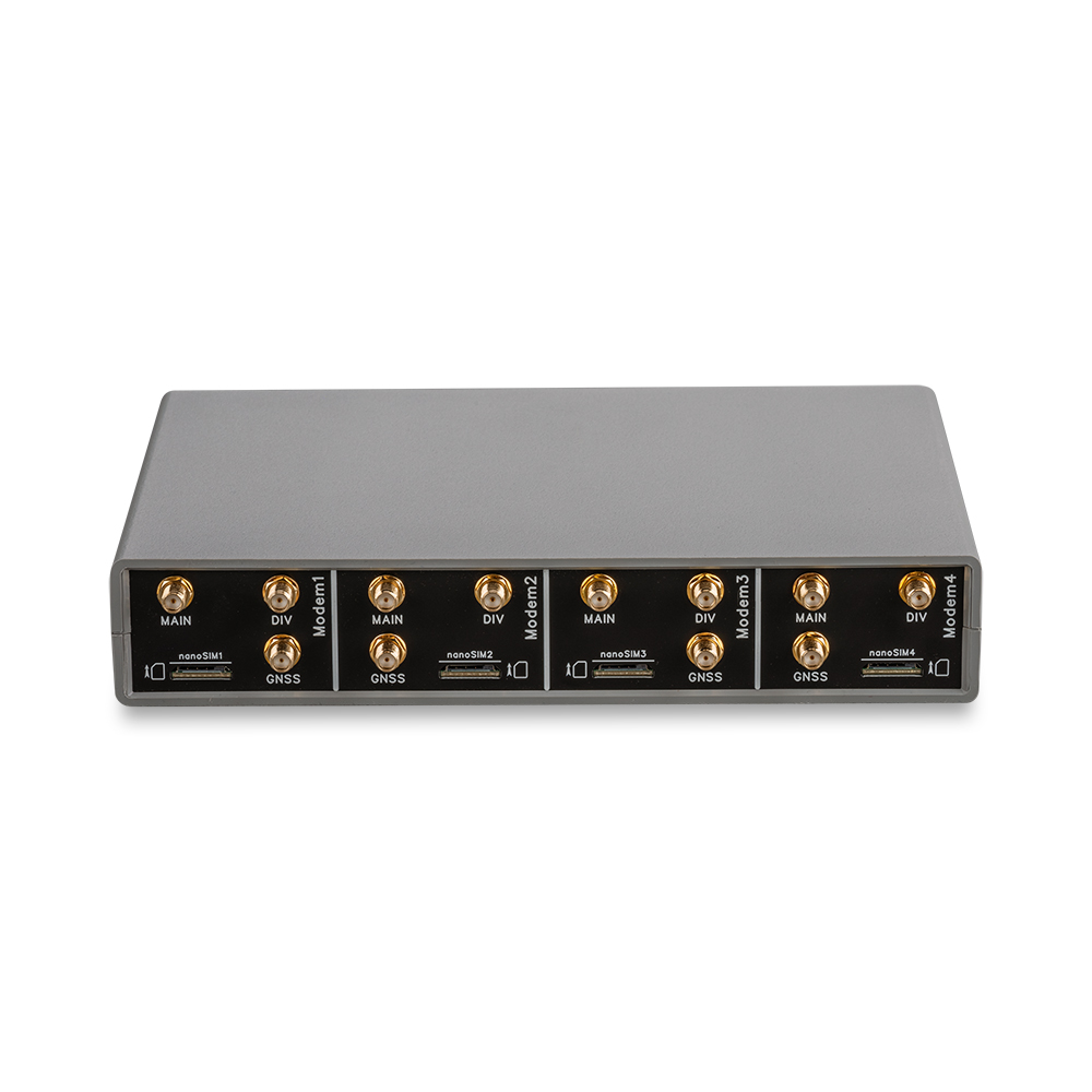 Kroks Rt-Cse 4M m12-G гигабитный роутер с четырьмя встроенными 4G модемами LTE Cat.12